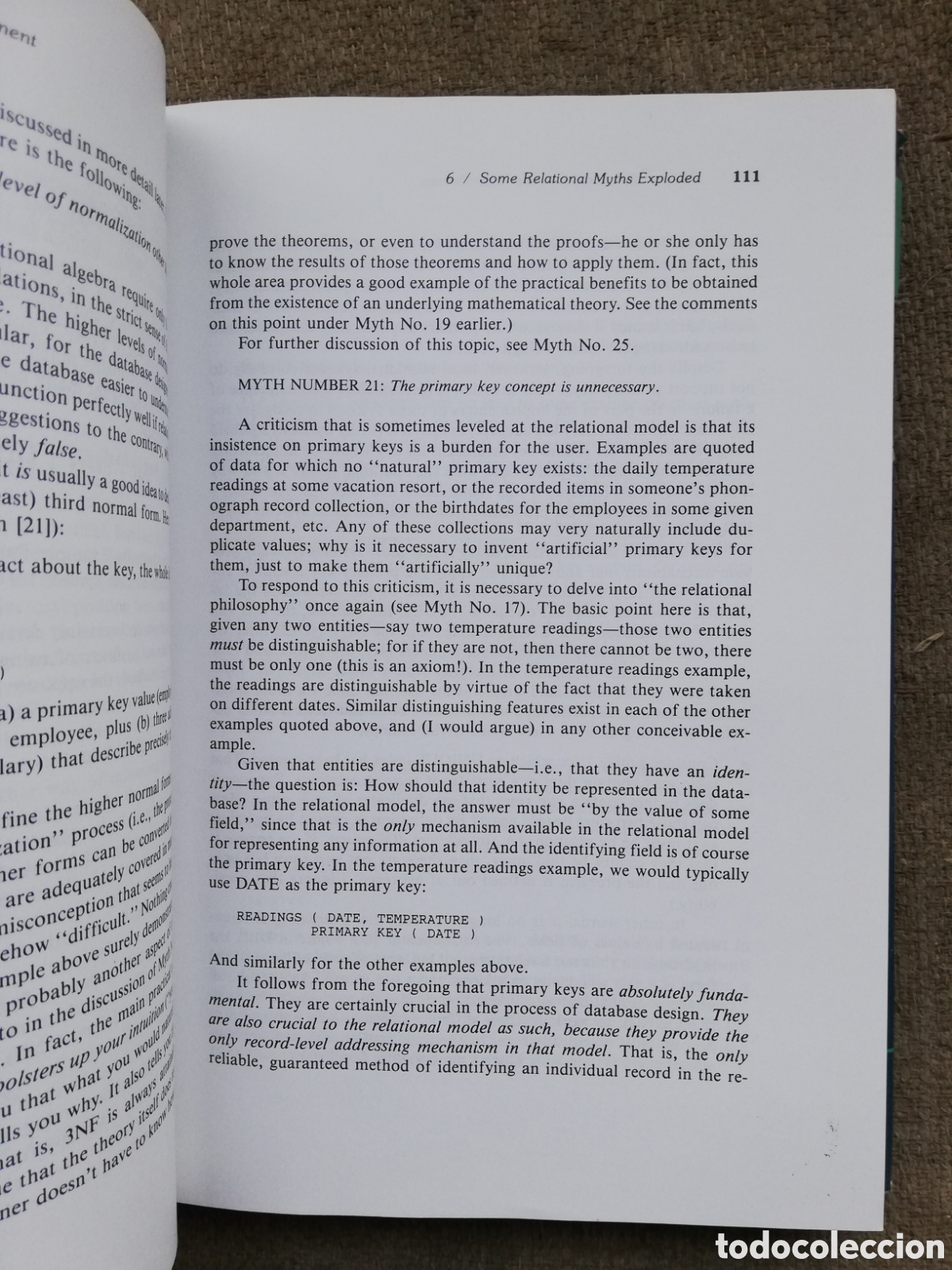 Libros de segunda mano: Relational database. Selected writing, de C. J. Date - Foto 5