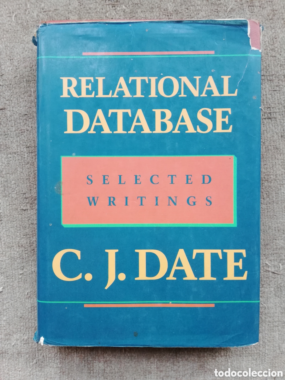 Libros de segunda mano: Relational database. Selected writing, de C. J. Date