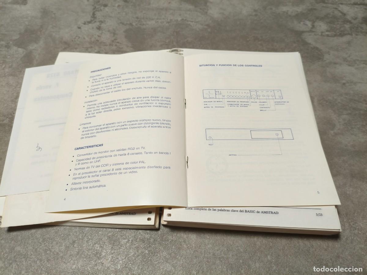 Libros de segunda mano: Manual Amstrad CPC 6128 en Espa&ntilde;ol - Foto 3