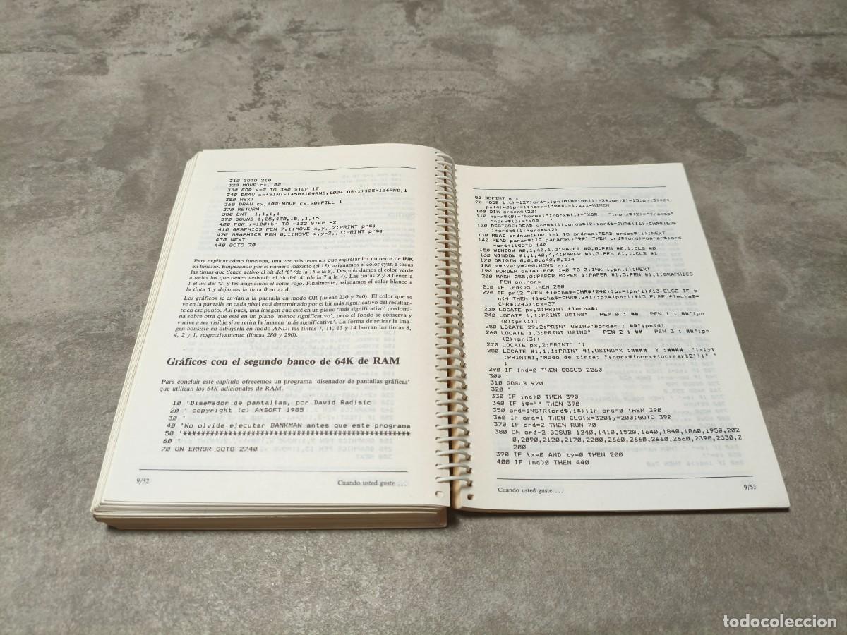 Libros de segunda mano: Manual Amstrad CPC 6128 en Espa&ntilde;ol - Foto 5