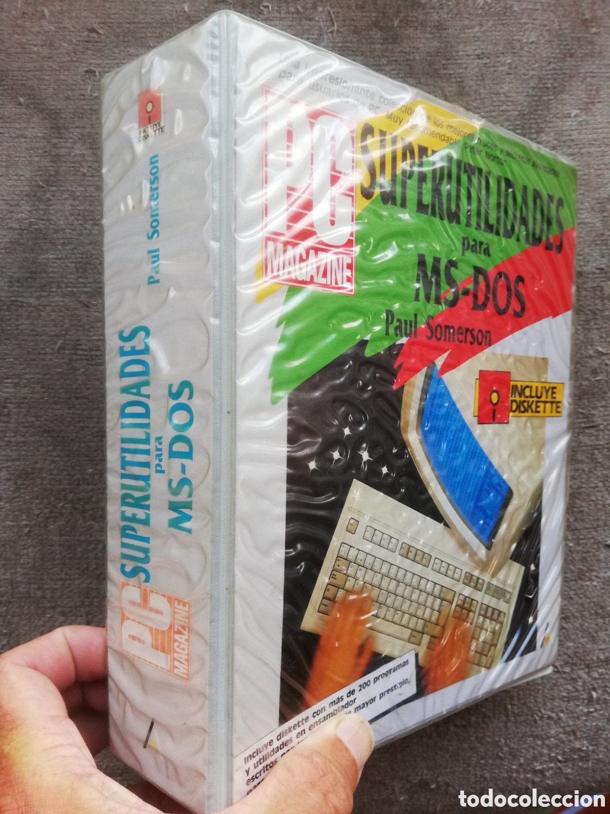 Libros de segunda mano: Superutilidades en MS-DOS, de Paul Somerson. Incluye diskette - Foto 2