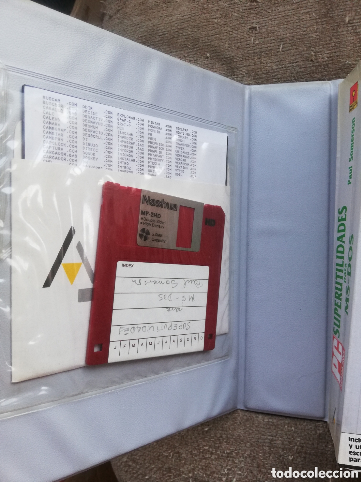 Libros de segunda mano: Superutilidades en MS-DOS, de Paul Somerson. Incluye diskette - Foto 4