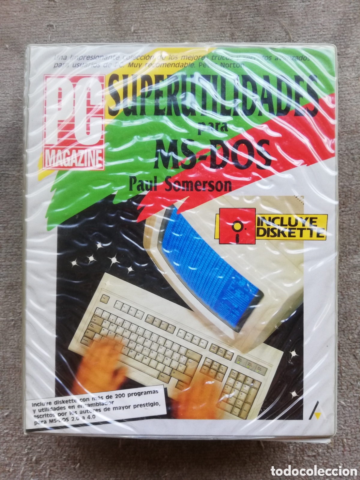 Libros de segunda mano: Superutilidades en MS-DOS, de Paul Somerson. Incluye diskette