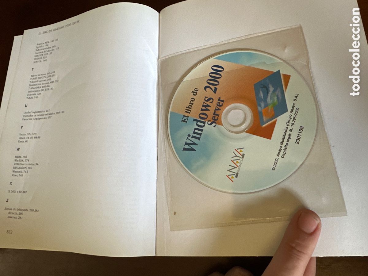 Libros de segunda mano: LIBRO ANTIGUO INFORMATICA MICROSOFT WINDOWS SERVER 2000 ANAYA, INCLUYE CD-ROM - Foto 17