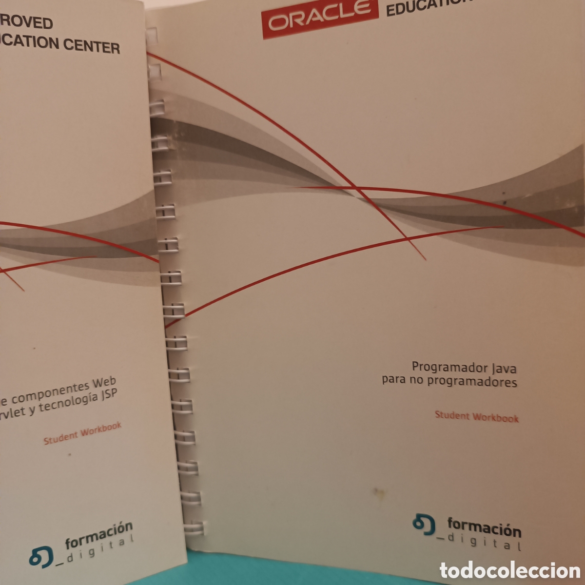 Libros de segunda mano: Lote de 5 manuales originales Oracle Approved Education Center / Java EE. - Foto 4