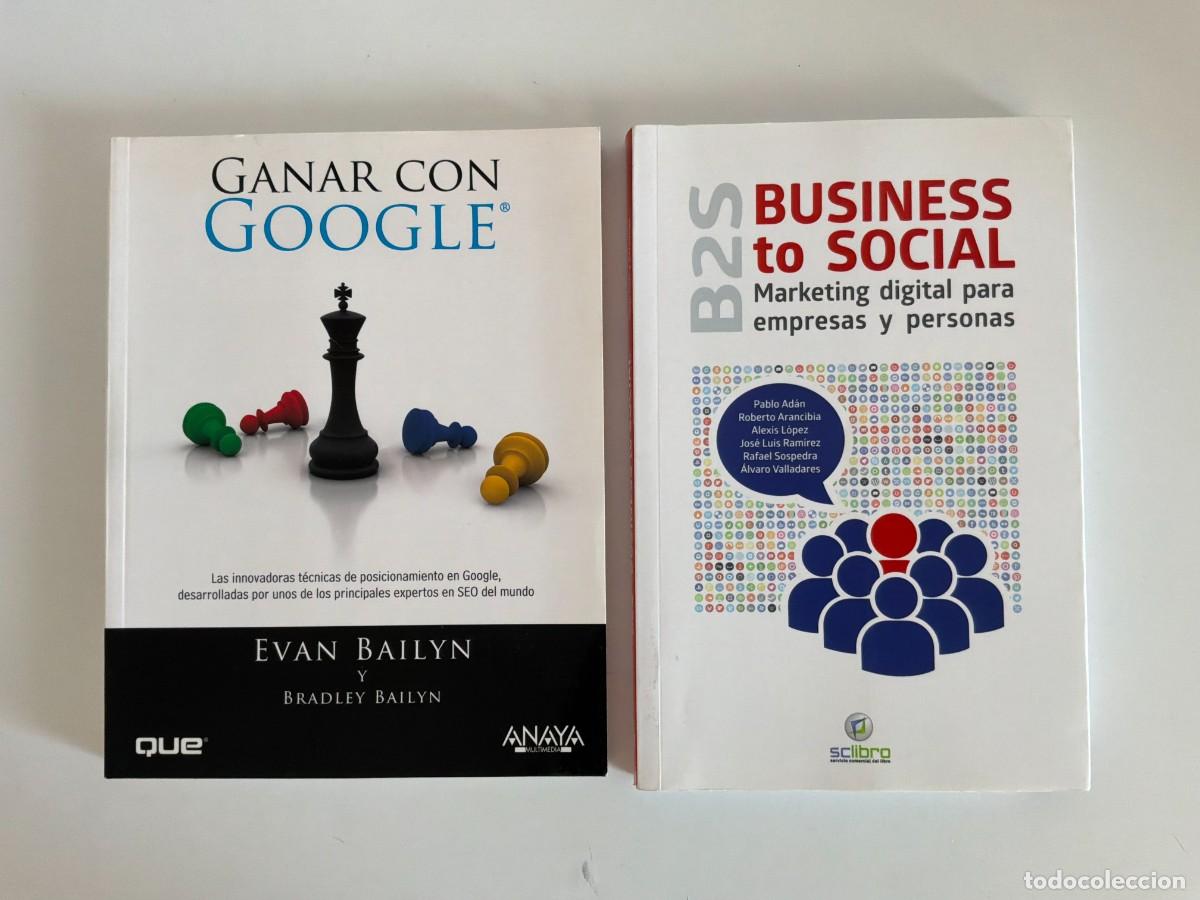 Libros de segunda mano: LOTE 2 LIBROS INFORMATICA. MARKETING DIGITAL