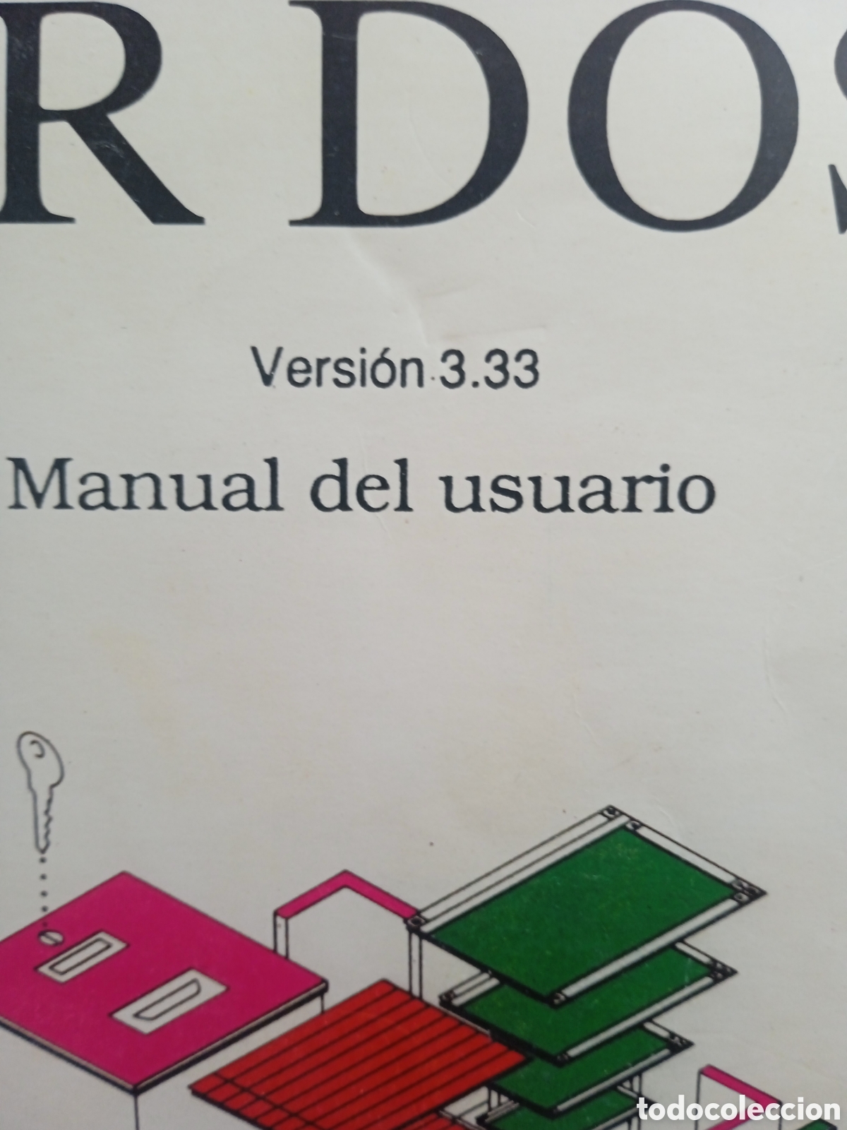 Libros de segunda mano: Manual de usuario Dr Dos versi&oacute;n 3.33 ELBE - Foto 2