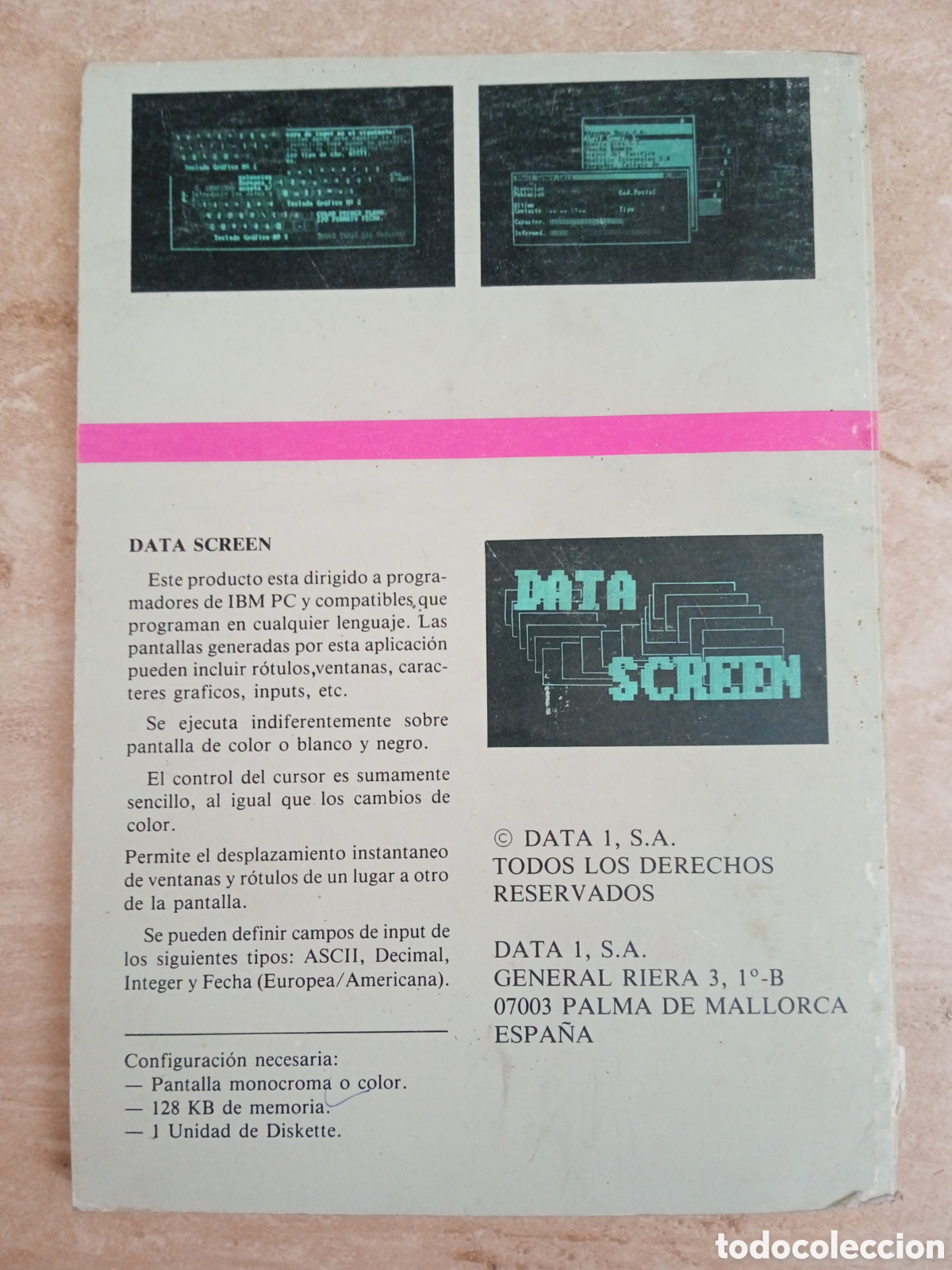 Libros de segunda mano: Manual Data Screen dise&ntilde;o y creaci&oacute;n de pantallas versi&oacute;n 1.0 - Foto 3