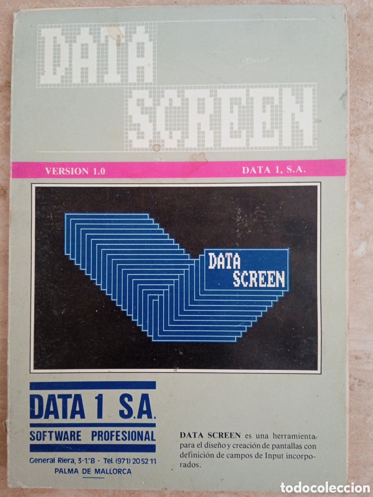 Libros de segunda mano: Manual Data Screen dise&ntilde;o y creaci&oacute;n de pantallas versi&oacute;n 1.0