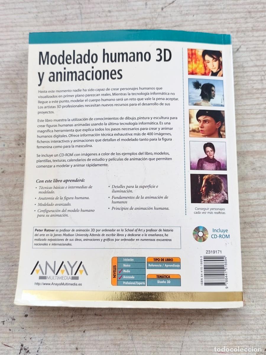 Libros de segunda mano: Modelado humano 3D y animaciones - Peter Ratner - 2004 - Anaya Multimedia - SIN CD - Foto 5