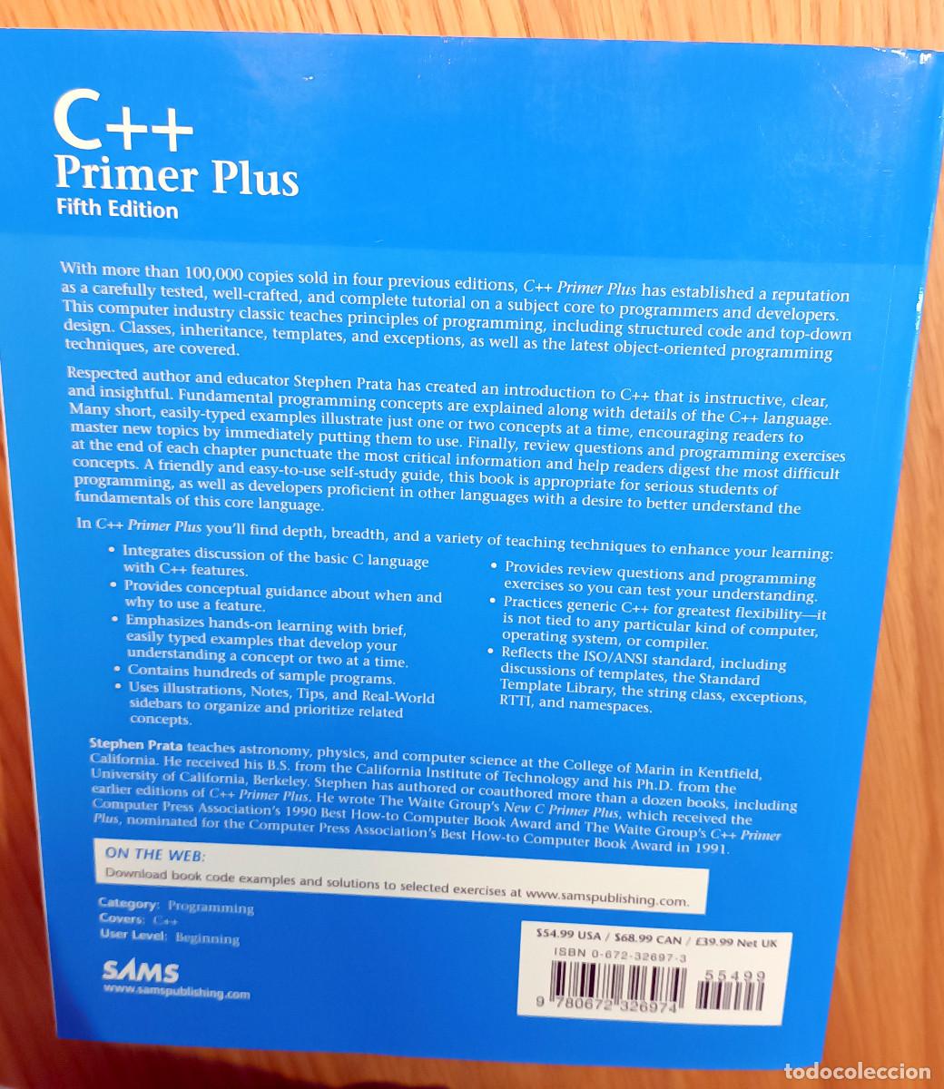 Libros de segunda mano: C++ PRIMER PLUS - FIFTH EDITION - Stephen Prata - Foto 5