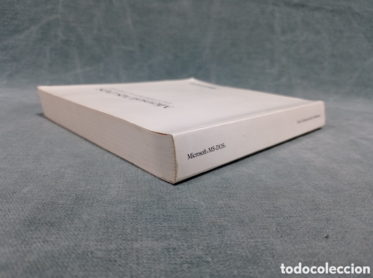 Libros de segunda mano: MICROSOFT MS-DOS - VERSI&Oacute;N 3.3 - GU&Iacute;A DEL USUARIO - 1987 - Foto 3