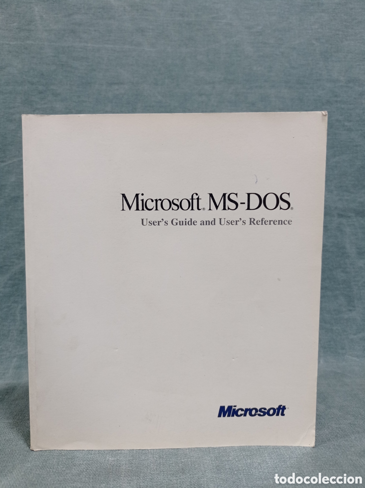 Libros de segunda mano: MICROSOFT MS-DOS - VERSI&Oacute;N 3.3 - GU&Iacute;A DEL USUARIO - 1987