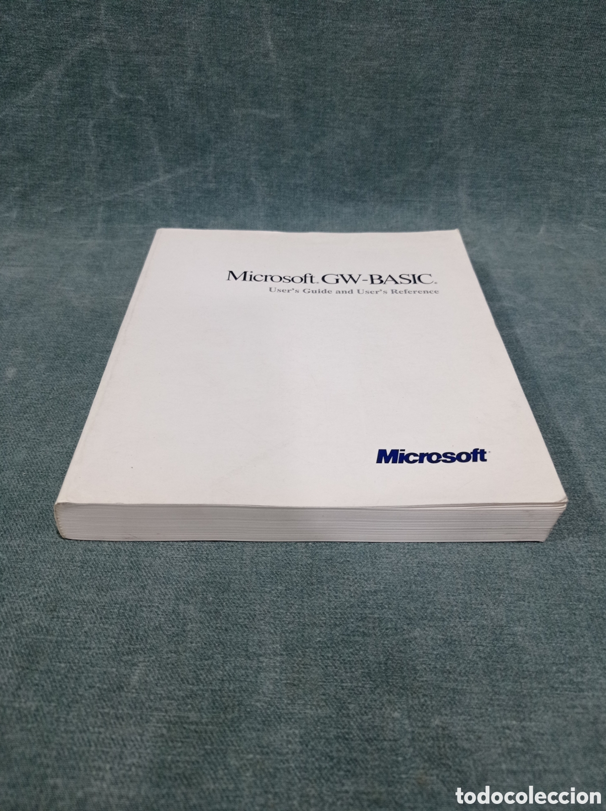 Libros de segunda mano: MICROSOFT GW-BASIC - INTERPRETER - GU&Iacute;A DEL USUARIO - 1986-87 - Foto 2