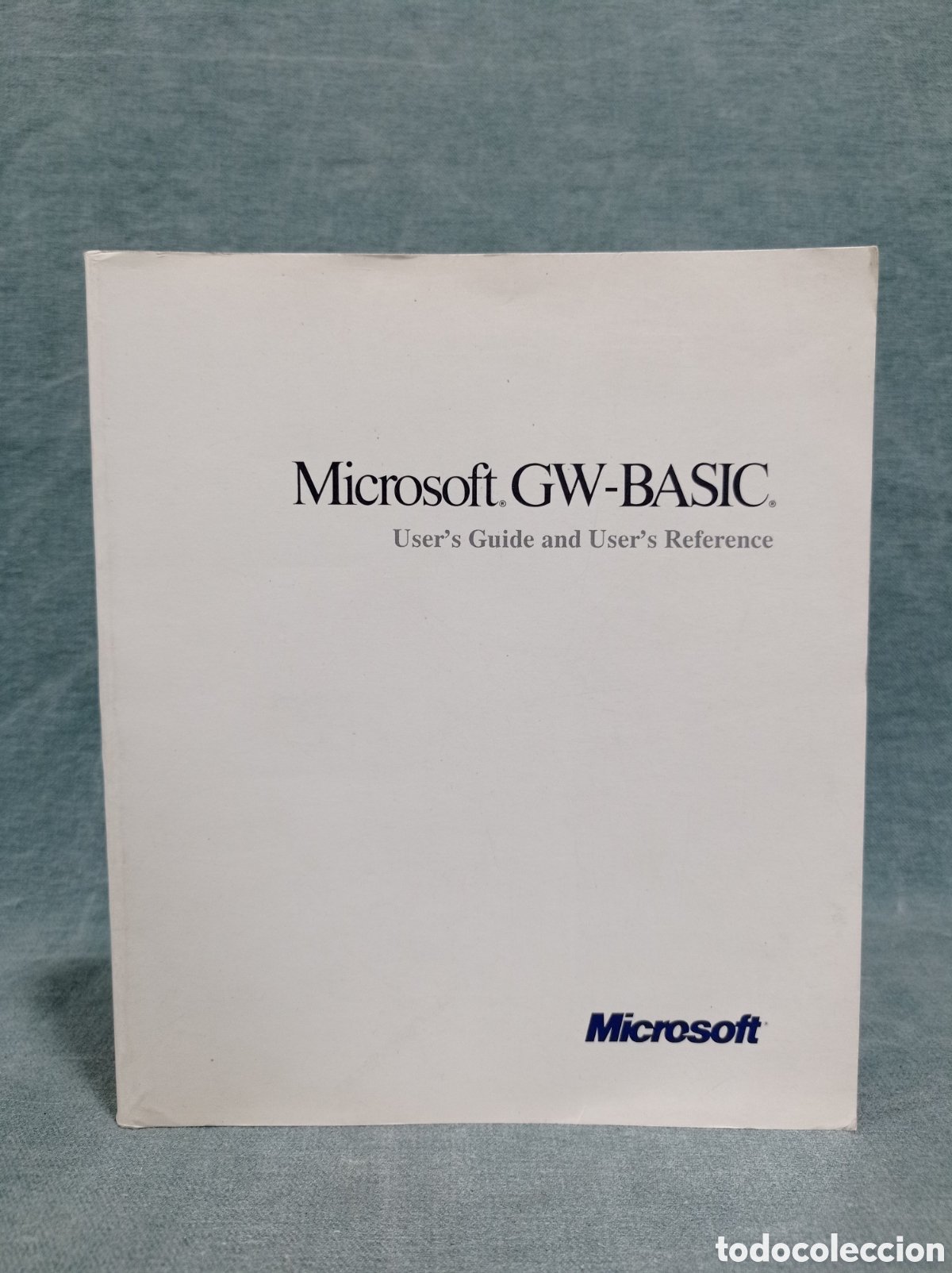 Libros de segunda mano: MICROSOFT GW-BASIC - INTERPRETER - GU&Iacute;A DEL USUARIO - 1986-87