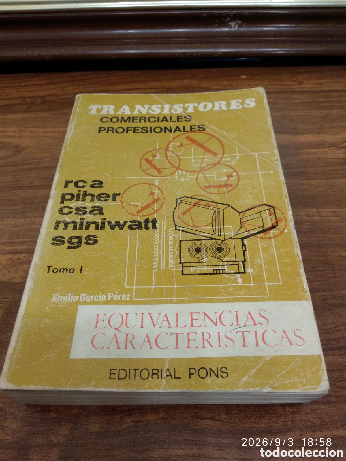 Libros de segunda mano: Transistores comerciales profesionales - Foto 2