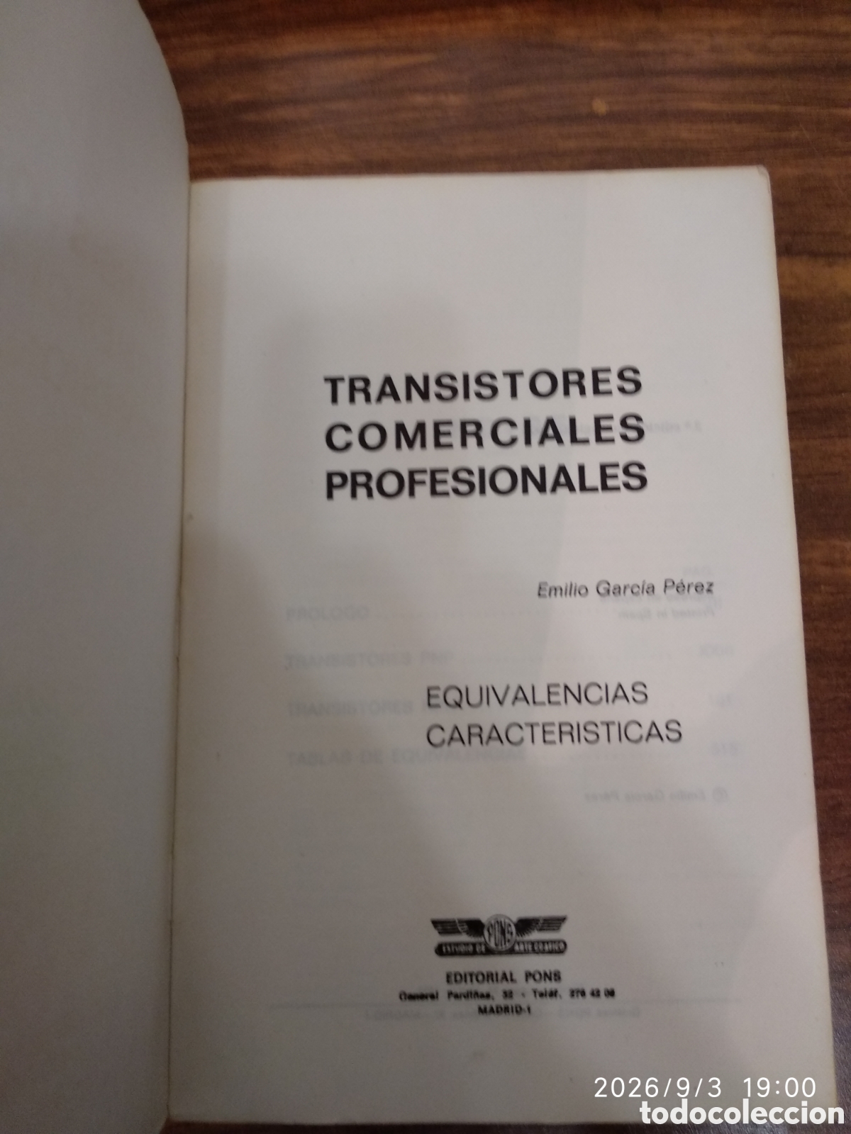 Libros de segunda mano: Transistores comerciales profesionales - Foto 14