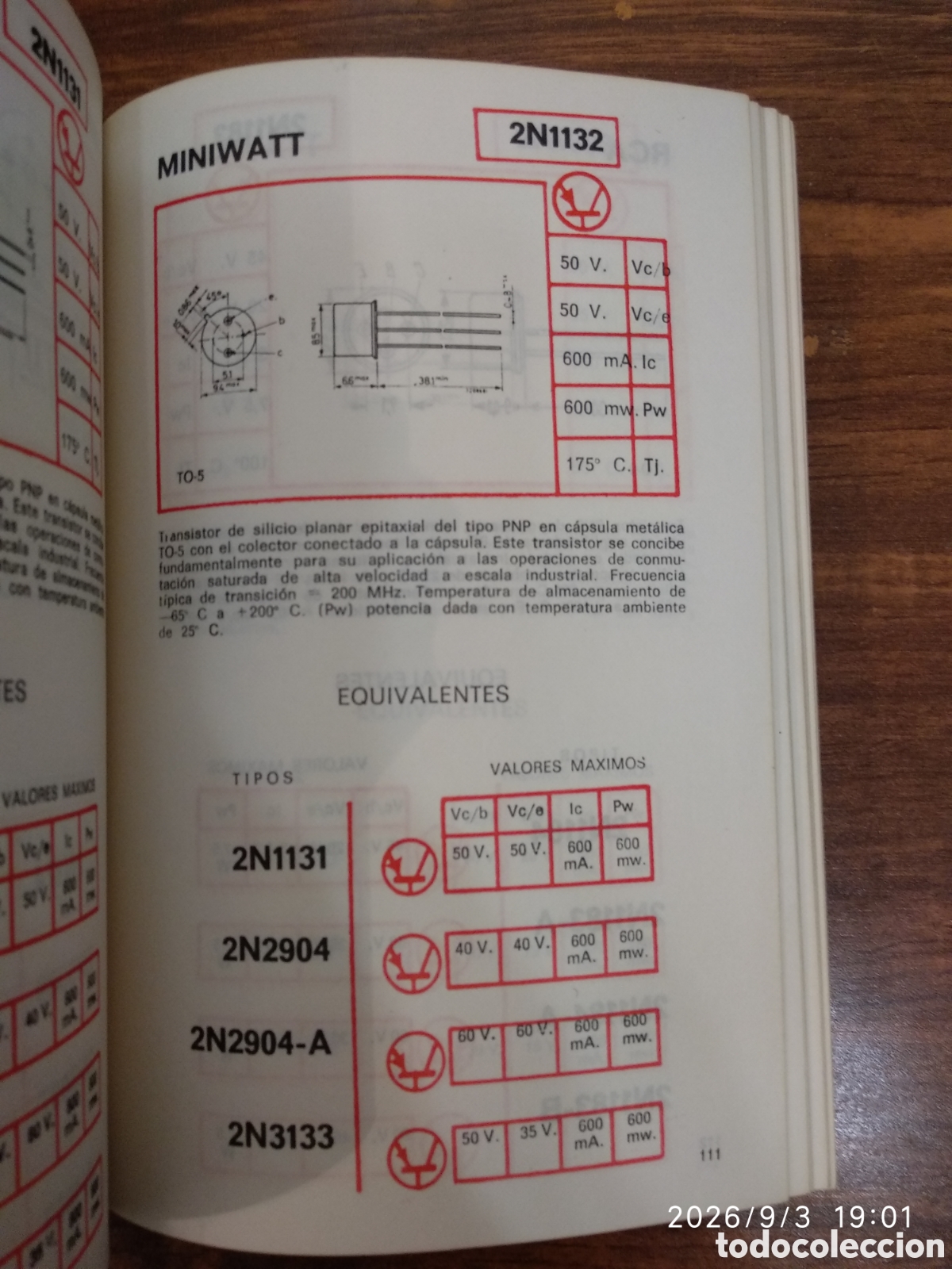Libros de segunda mano: Transistores comerciales profesionales - Foto 17