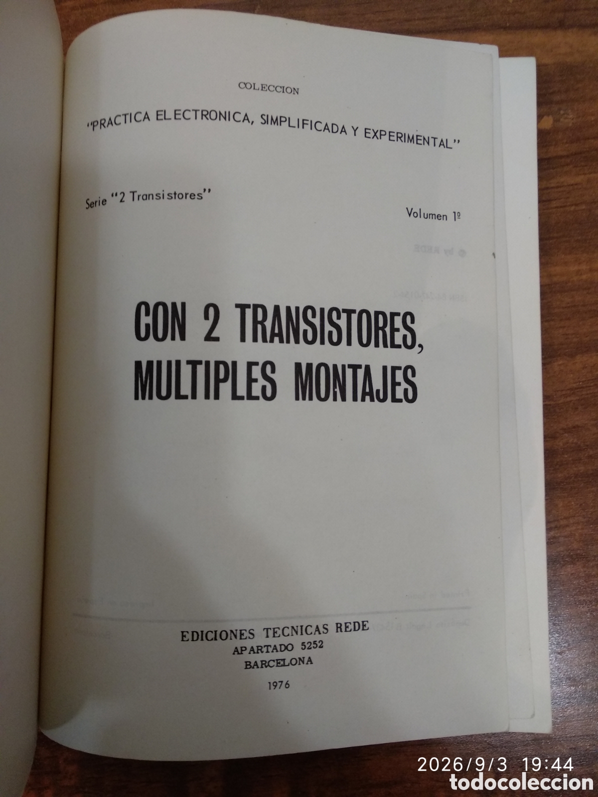 Libros de segunda mano: Pr&aacute;ctica electr&oacute;nica simplificada y experimental con 2 transistores - Foto 14