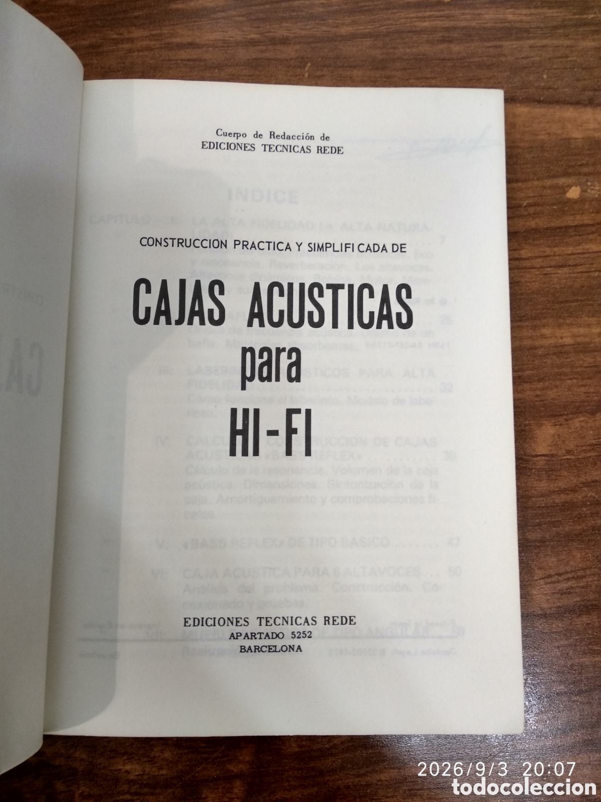 Libros de segunda mano: Construcci&oacute;n pr&aacute;ctica y simplificada de cajas ac&uacute;sticas para HiFi - Foto 15