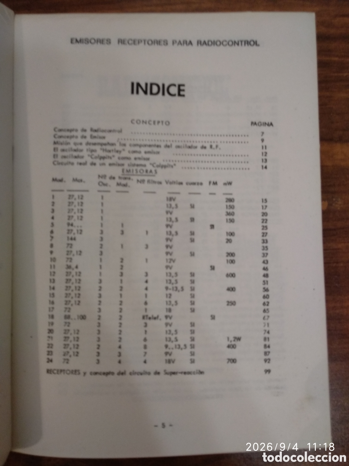 Libros de segunda mano: Radio tel&eacute;fonos, radio control - Foto 16