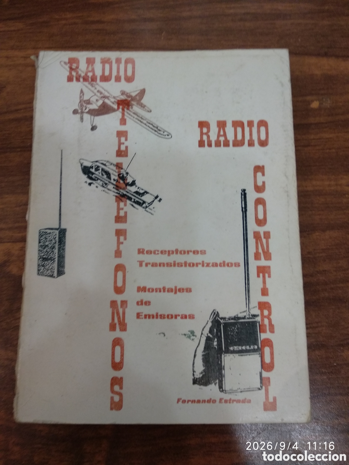 Libros de segunda mano: Radio tel&eacute;fonos, radio control