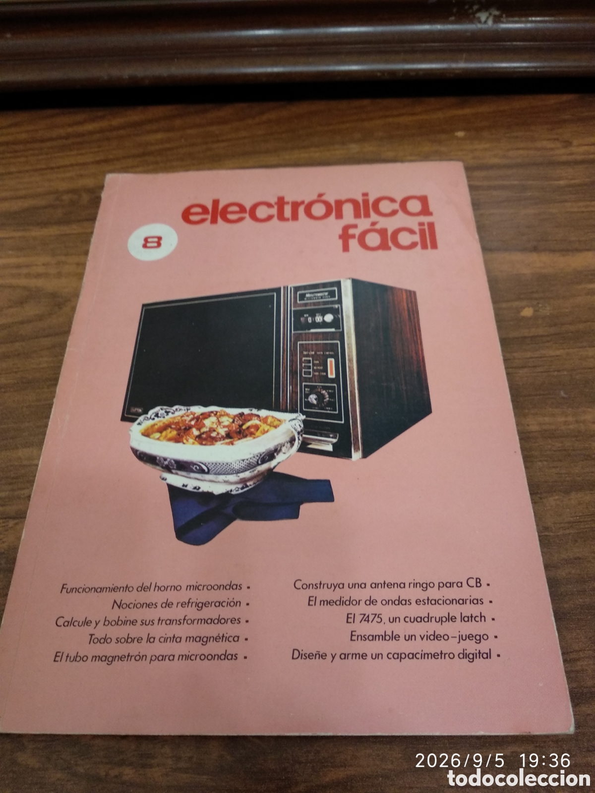 Libros de segunda mano: Electr&oacute;nica f&aacute;cil n&uacute;mero 8 funcionamiento del horno microondas - Foto 2