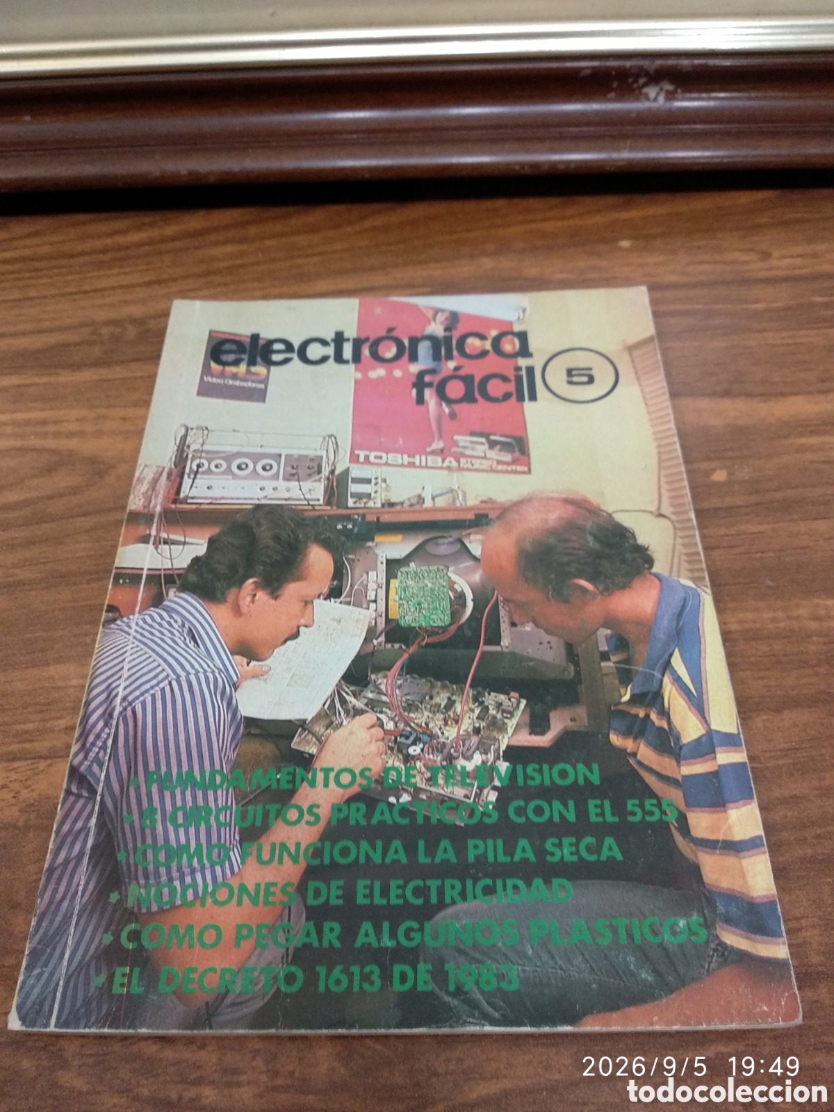 Libros de segunda mano: Electr&oacute;nica f&aacute;cil n&uacute;mero 5 fundamentos de la televisi&oacute;n - Foto 2
