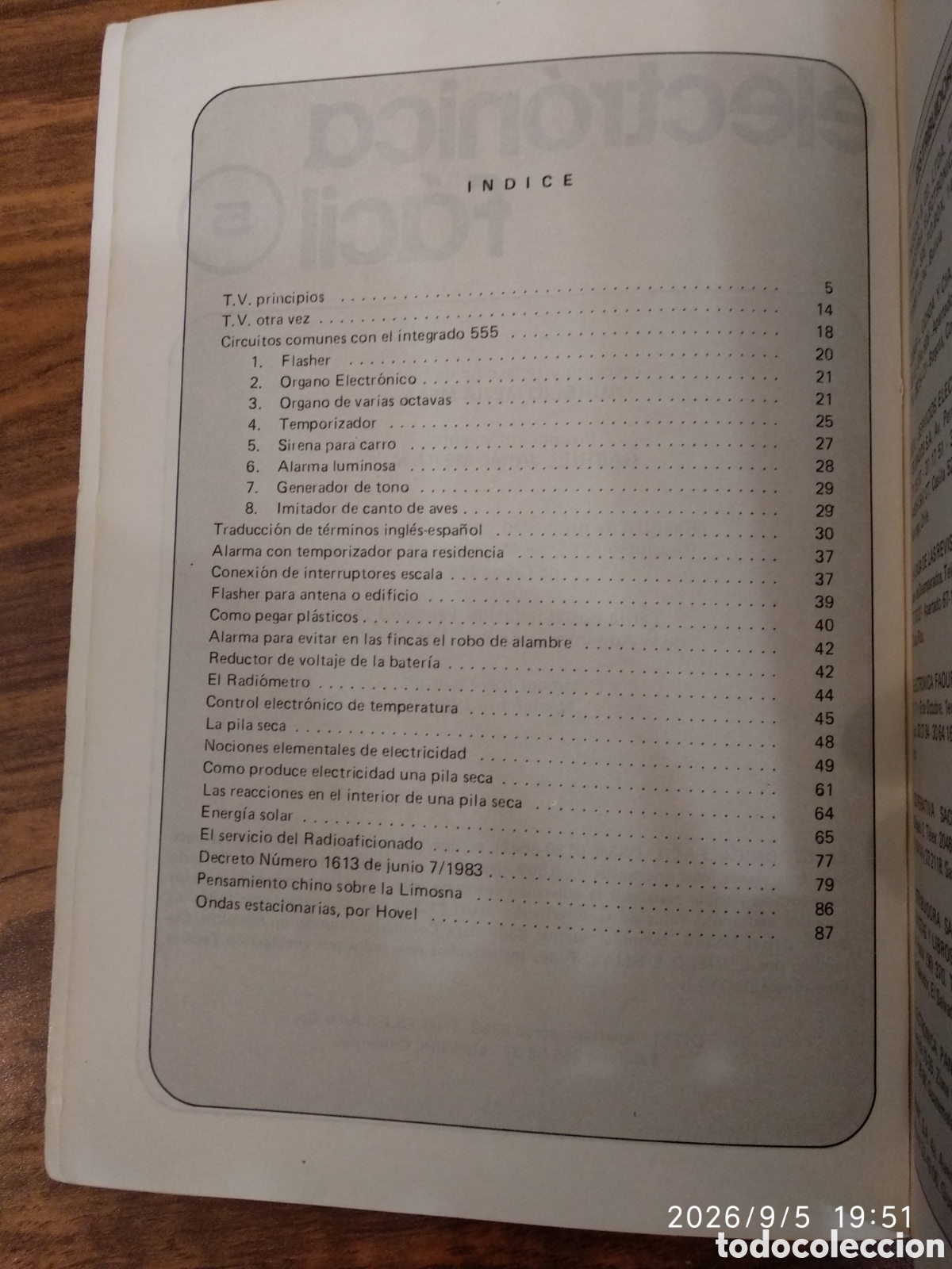 Libros de segunda mano: Electr&oacute;nica f&aacute;cil n&uacute;mero 5 fundamentos de la televisi&oacute;n - Foto 16