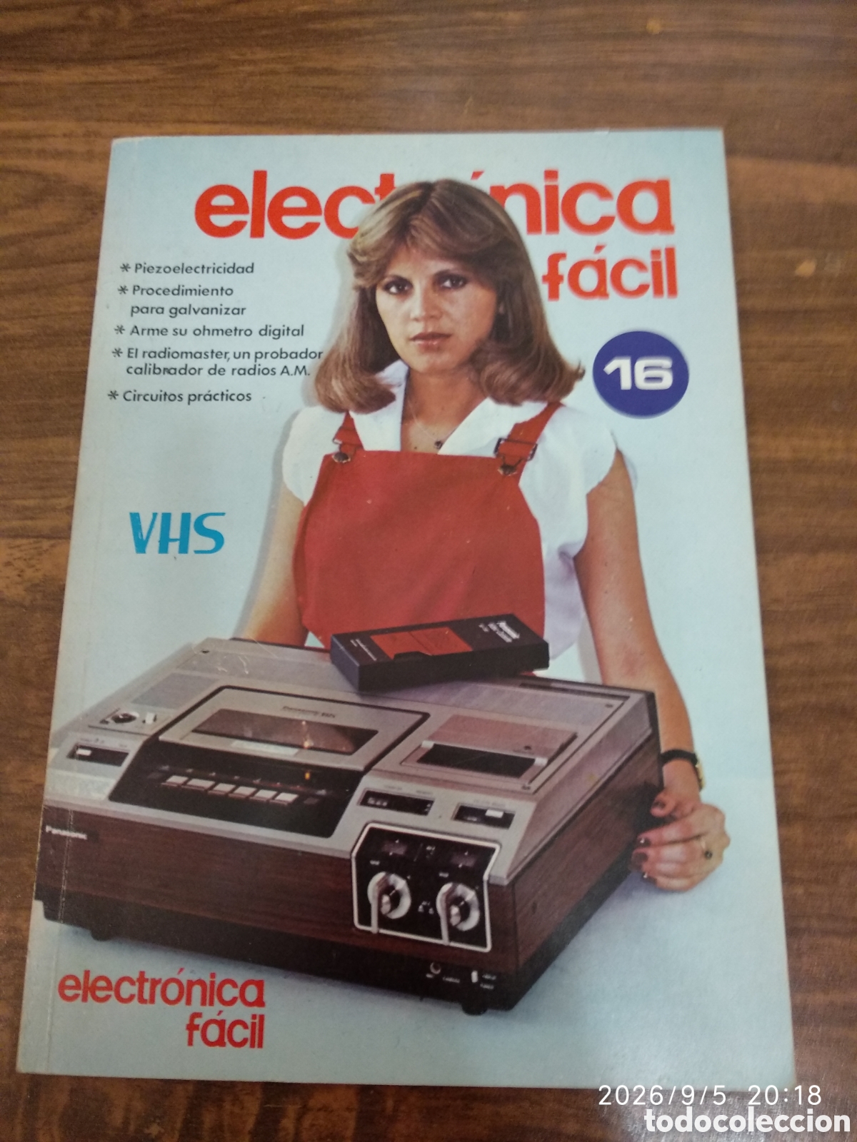 Libros de segunda mano: Electr&oacute;nica f&aacute;cil n&uacute;mero 16 piezoelectricidad