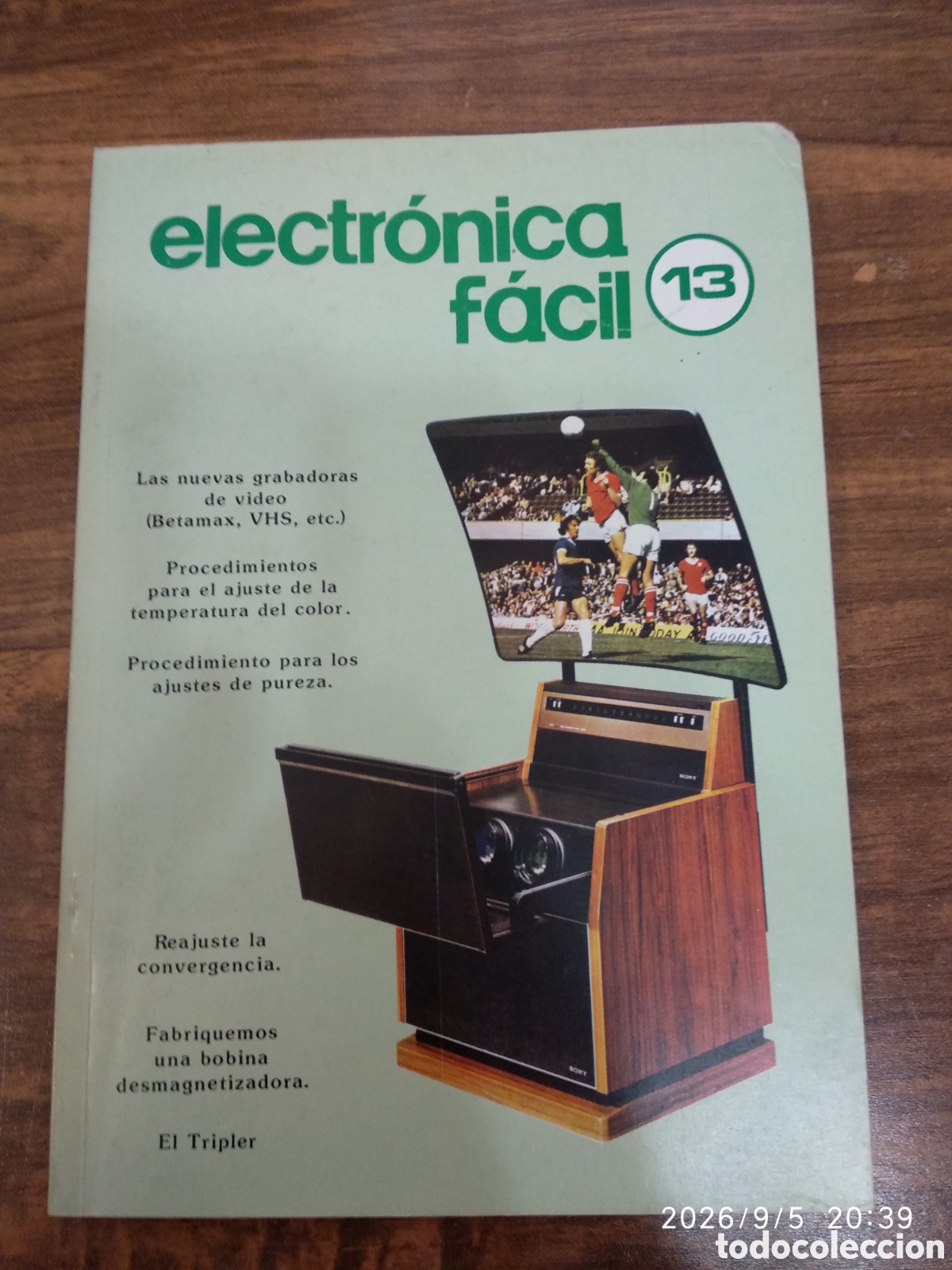 Libros de segunda mano: Electr&oacute;nica f&aacute;cil n&uacute;mero 13 las nuevas grabadoras de video