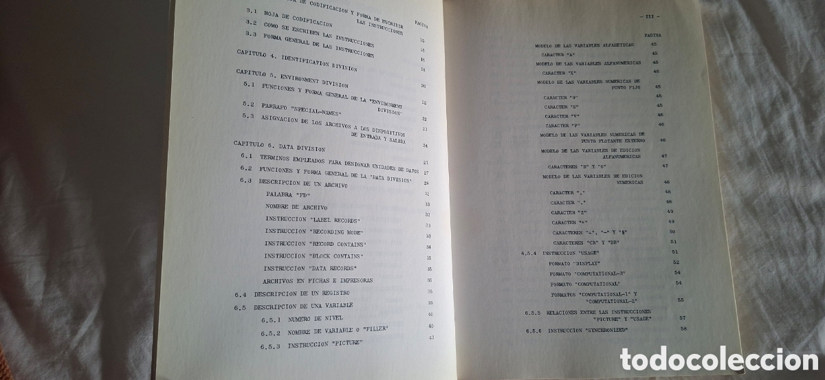 Libros de segunda mano: LENGUAJE PROGRAMACI&Oacute;N COBOL. J Astor - Foto 5