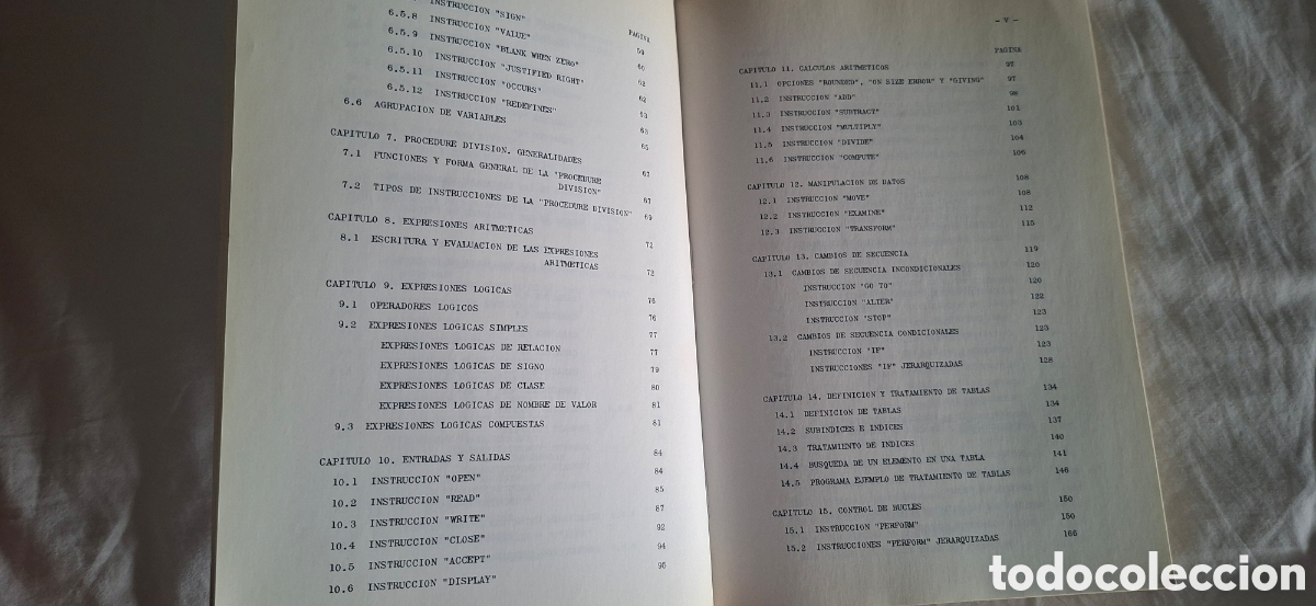 Libros de segunda mano: LENGUAJE PROGRAMACI&Oacute;N COBOL. J Astor - Foto 6