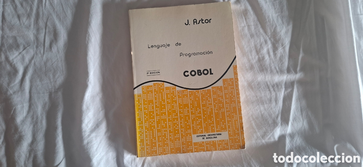 Libros de segunda mano: LENGUAJE PROGRAMACI&Oacute;N COBOL. J Astor