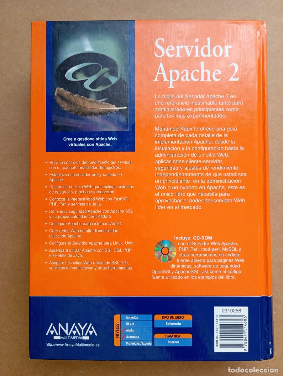 Libros de segunda mano: LA BIBLIA SERVIDOR APACHE 2 - MOHAMMED J KABIR - ANAYA - Foto 3