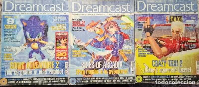 Libros de segunda mano: Revista Oficial Dreamcast N&ordm; 17, 18 y 19 - Varios Autores - MC Ediciones - Espa&ntilde;a