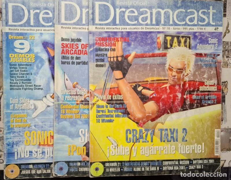 Gebrauchte B&uuml;cher: Revista Oficial Dreamcast N&ordm; 17, 18 y 19 - Varios Autores - MC Ediciones - Espa&ntilde;a