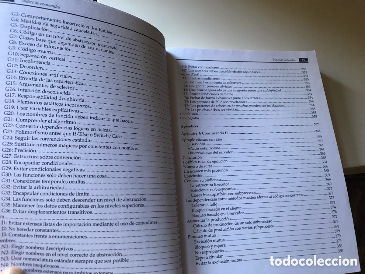 Libros de segunda mano: C&oacute;digo limpio. Manual de estilo para el desarrollo &aacute;gil de software. Anaya multimedia - Foto 7