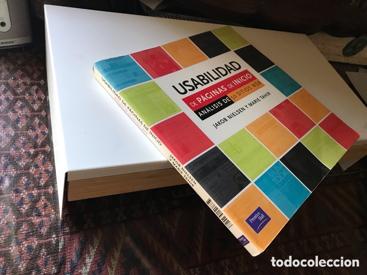 Livros em segunda m&atilde;o: Usabilidad de p&aacute;ginas de inicio. An&aacute;lisis de 50 sitios web. Jakob Nielsen. Marie Tahir