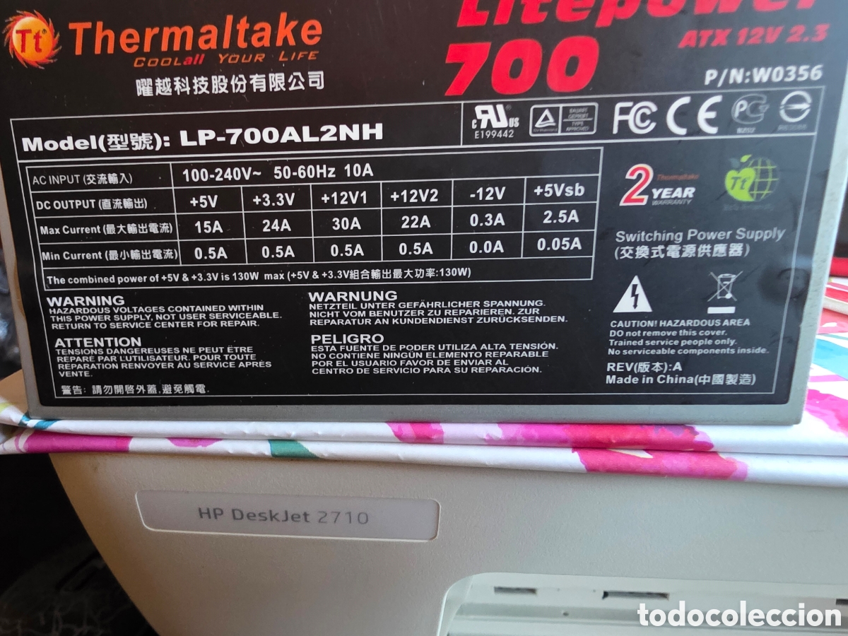 Libros de segunda mano: FUENTE ALIMENTACION DE PC