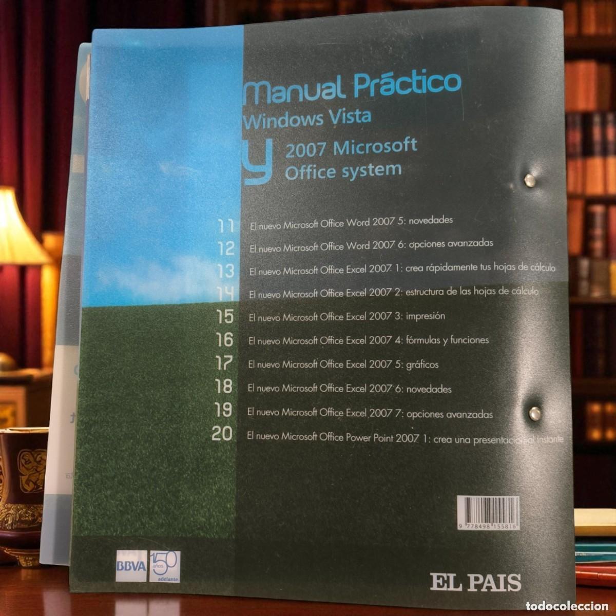 Libros de segunda mano: Manual Pr&aacute;ctico &ndash; Windows Vista y 2007 Microsoft Office System &ndash; 2 Tomos - Foto 4
