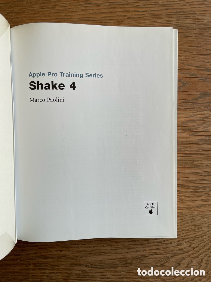 Libros de segunda mano: APPLE PRO TRAINING SERIES: SHAKE 4 &ndash; MARCO PAOLINI &ndash; PEACHPIT + DVD - Foto 2