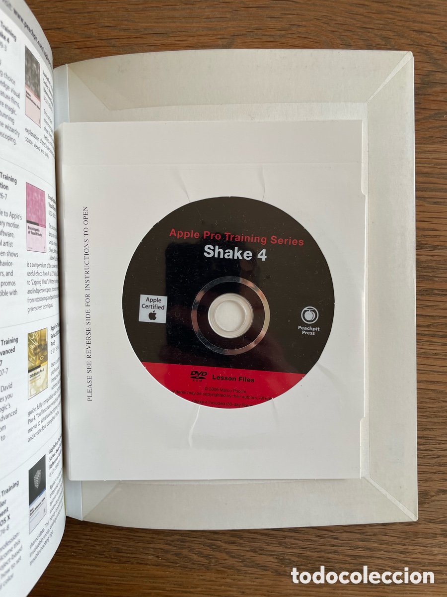 Libros de segunda mano: APPLE PRO TRAINING SERIES: SHAKE 4 &ndash; MARCO PAOLINI &ndash; PEACHPIT + DVD - Foto 9