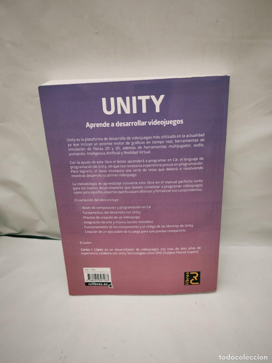 Libros de segunda mano: UNITY: Aprende a desarrollar videojuegos - Foto 2