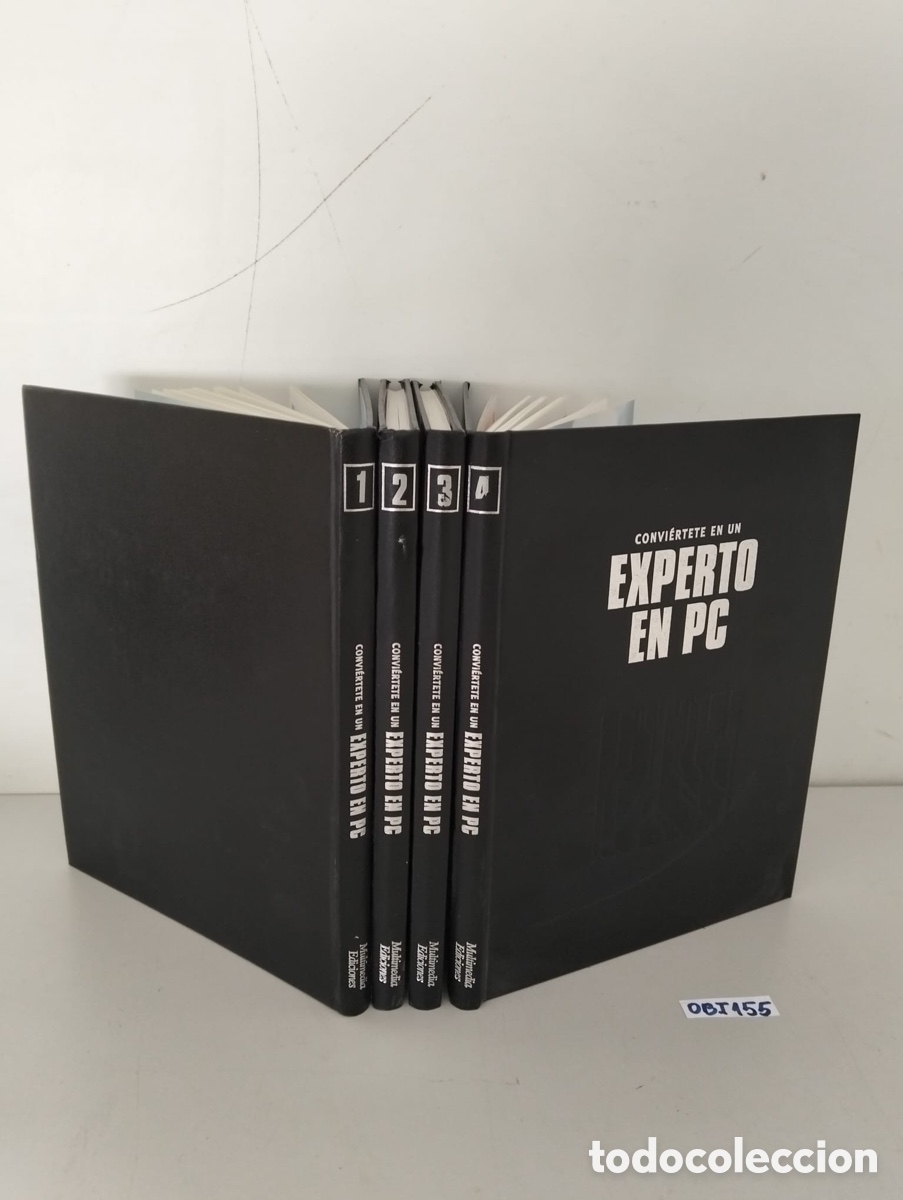 Libros de segunda mano: CONVI&Eacute;RTETE EN UN EXPERTO EN PC. 4 VOL&Uacute;MENES. MULTIMEDIA EDICIONES