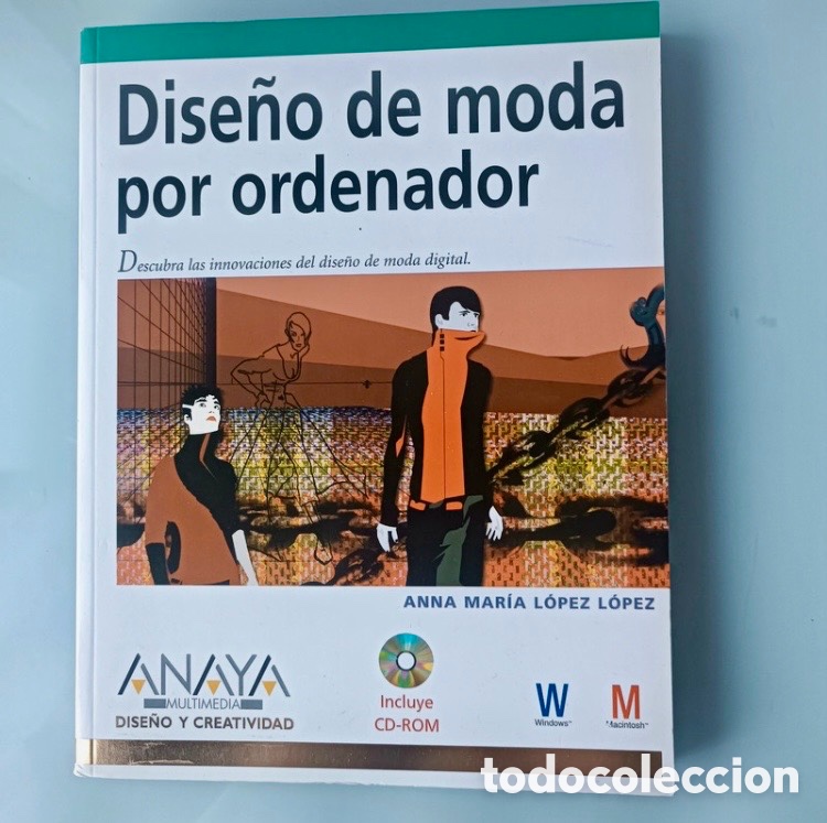 Libros de segunda mano: Dise&ntilde;o de moda por ordenador.
