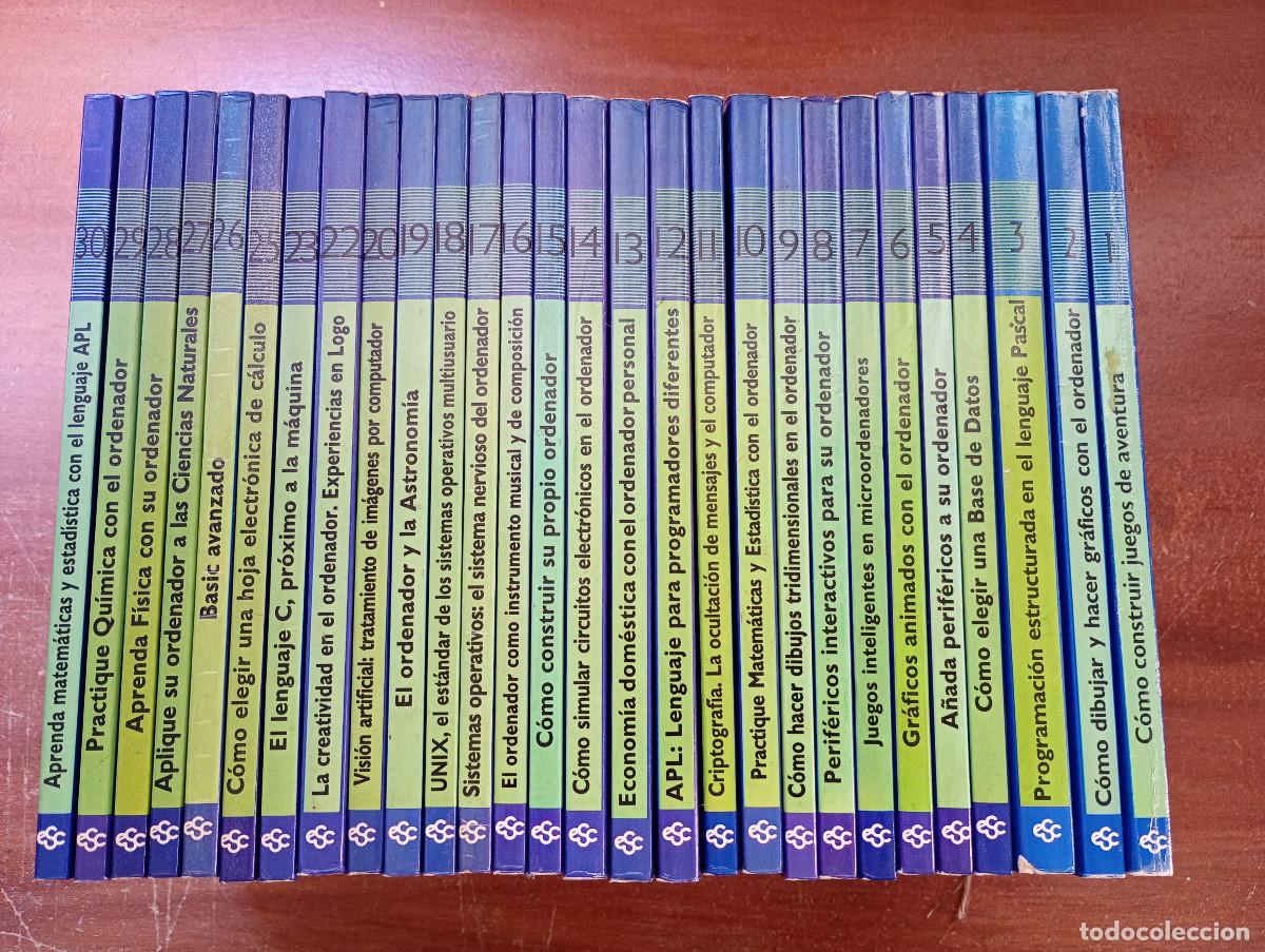 Libros de segunda mano: ENCICLOPEDIA PRACTICA DE LA INFORMATICA APLICADA EDICIONES SIGLO CULTURAL CASI COMPLETA