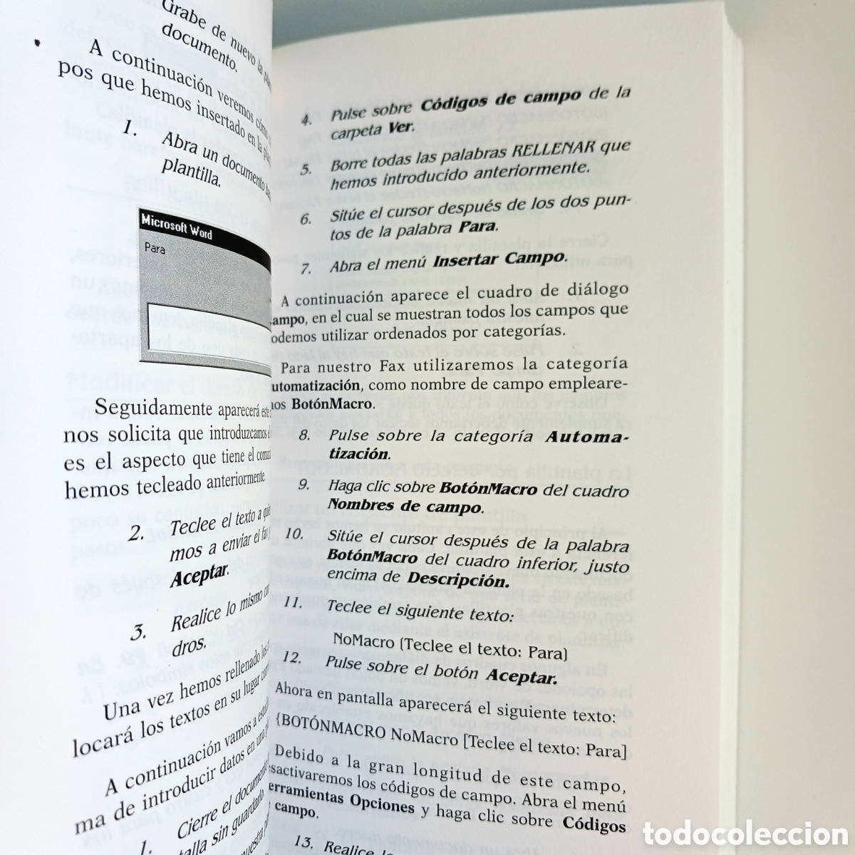 Libros de segunda mano: Minigu&iacute;a de aprendizaje r&aacute;pido: Word 97 - Foto 8