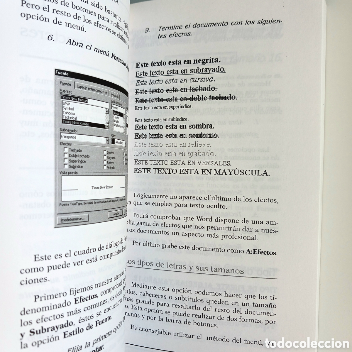 Libros de segunda mano: Minigu&iacute;a de aprendizaje r&aacute;pido: Word 97 - Foto 12