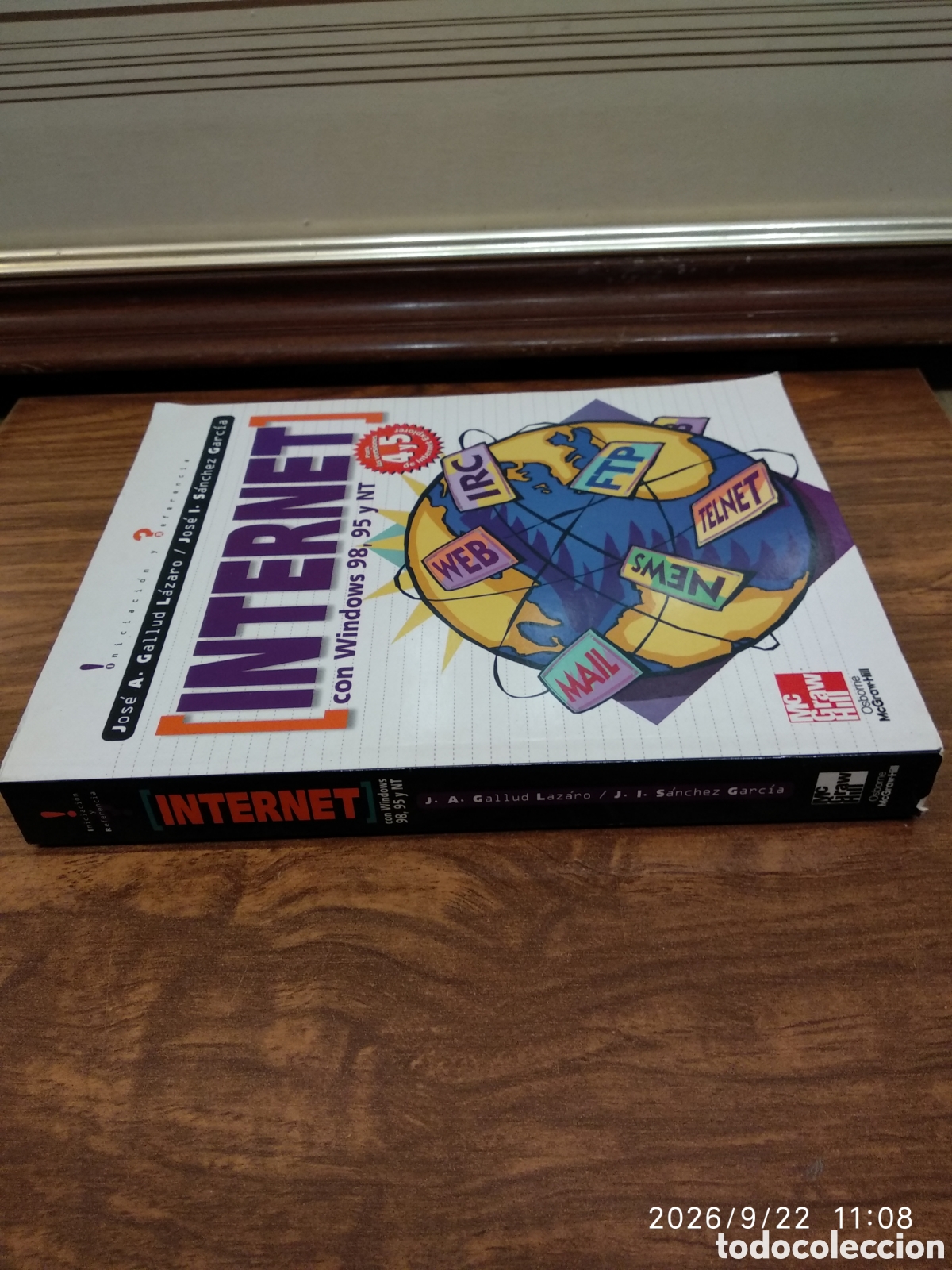 Libros de segunda mano: Internet con Windows 98,95 y NT - Foto 2
